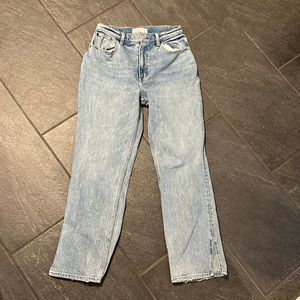 Abercrombie 90s straight ultra high rise